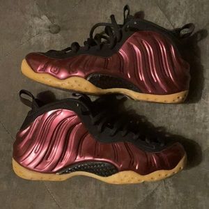 Burgundy Nike Foamposites